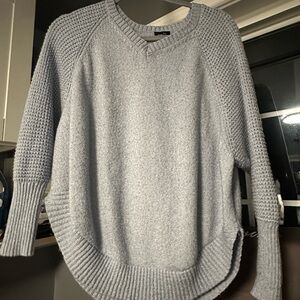 Rue21 Blue V-Neck Sweater with Relaxed Fit